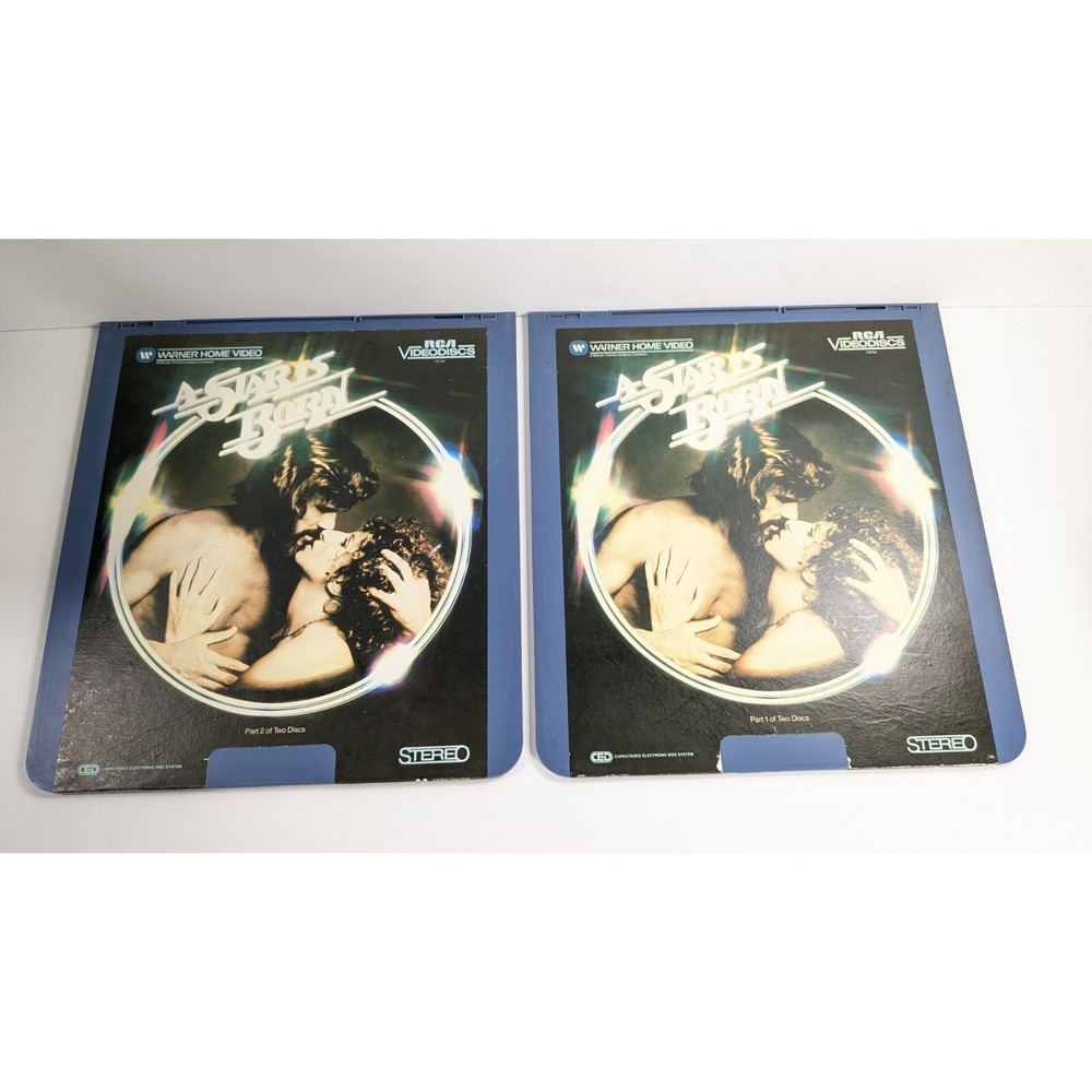 A Star is Born CED Videodisc 2 Disc Set Barbara Streisand Kris Kristofferson - Picture 2 of 8